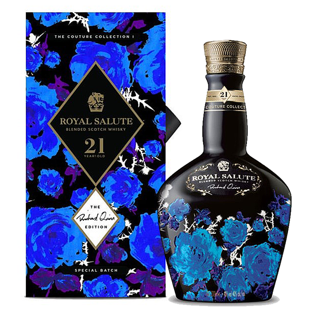 皇家禮炮 21年 藍玫瑰限定版(月夜黑)  ROYAL SALUTE 21Y THE QUINN