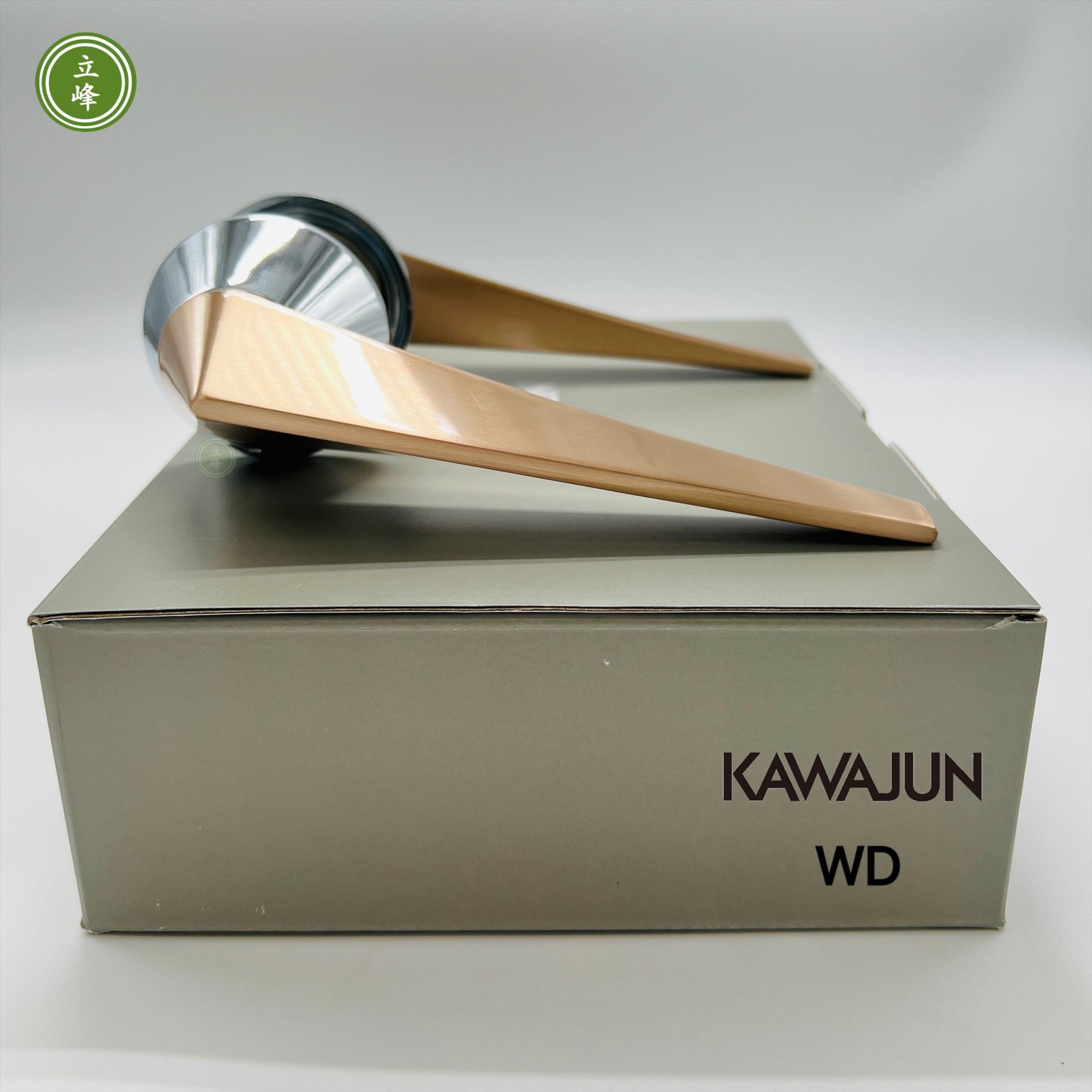 KAWAJUN-WD-玫瑰金色 水平門鎖