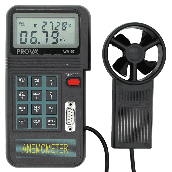 PROVA 記憶式風速計 AVM-07