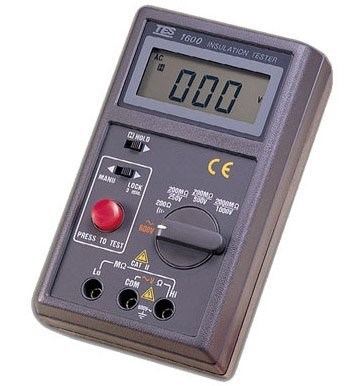 TES-1605 數位接地電阻計