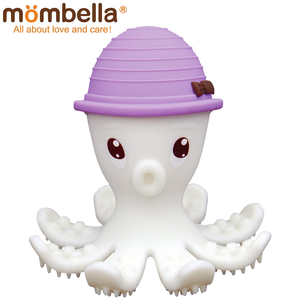 英國 Mombella 樂咬咬章魚固齒器