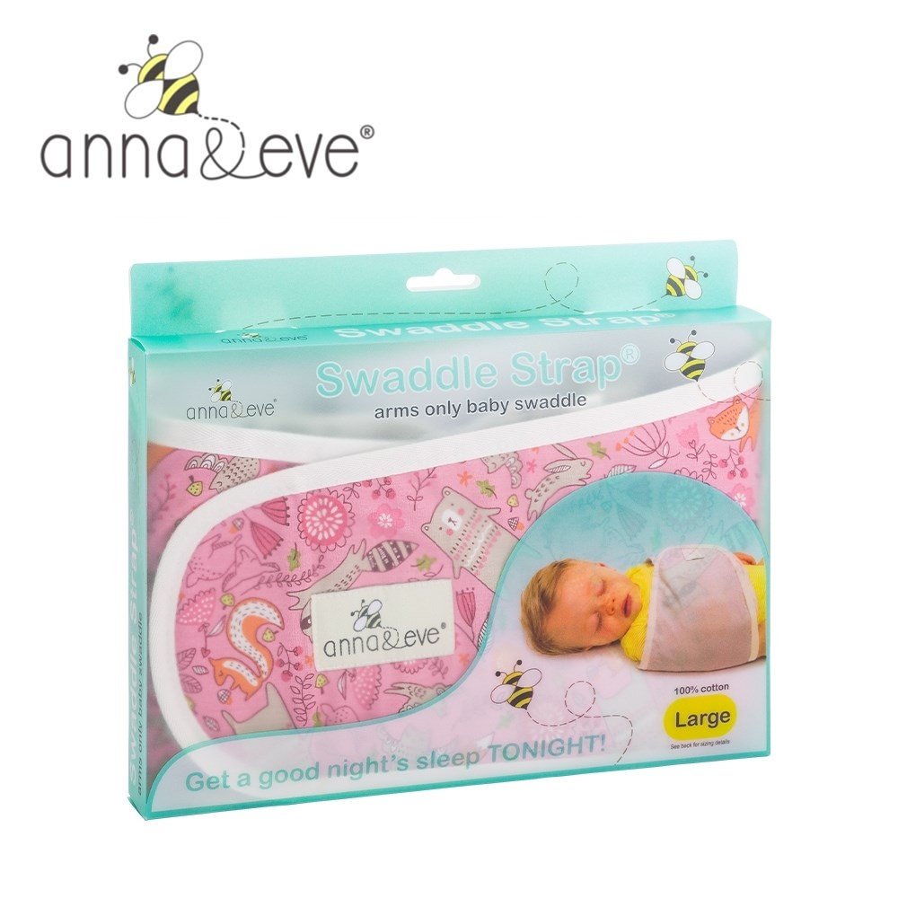美國 Anna&Eve 嬰兒舒眠包巾 / 防驚跳早產兒肚兜