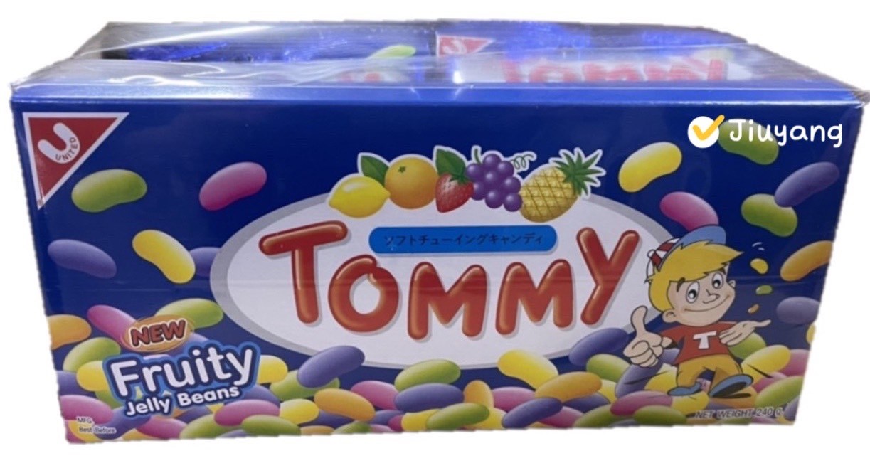 雙盟TOMMY彩虹水果豆(20gX12入/盒)