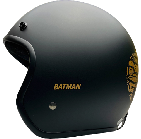 《遠古騎士》EVO 正義聯盟2 蝙蝠俠 消光黑 聯名安全帽 復古安全帽 CA310
