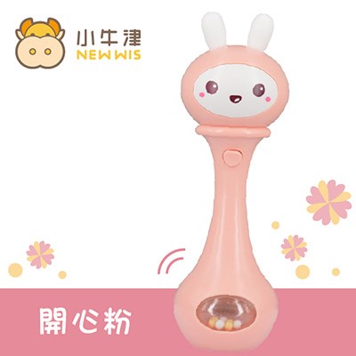 小牛津 小帽T兔安撫音樂互動搖鈴