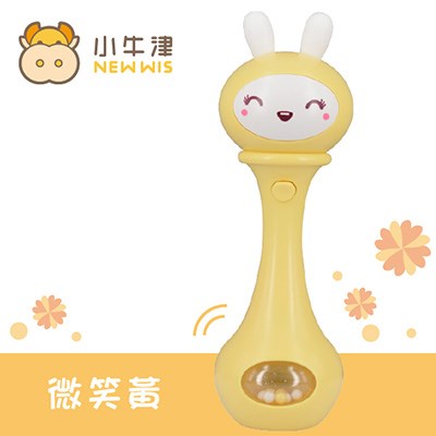 小牛津 小帽T兔安撫音樂互動搖鈴