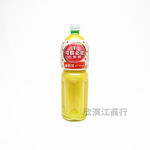 【嘉楓】水蜜桃可爾必思  1500ml