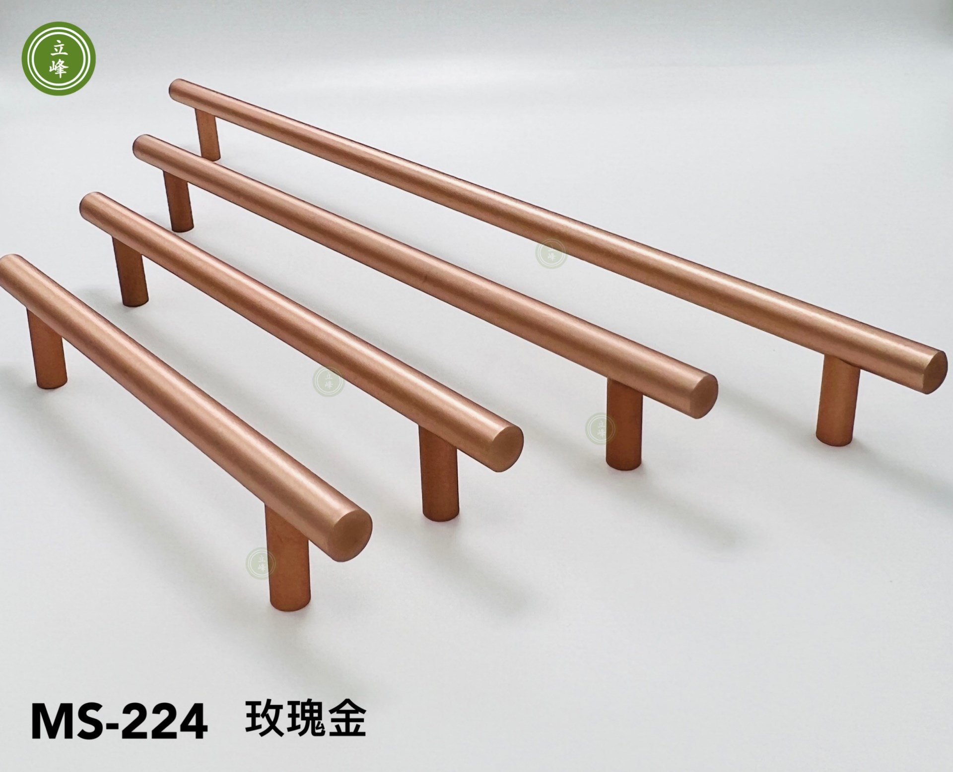 MS-224圓柱把手 玫瑰金色