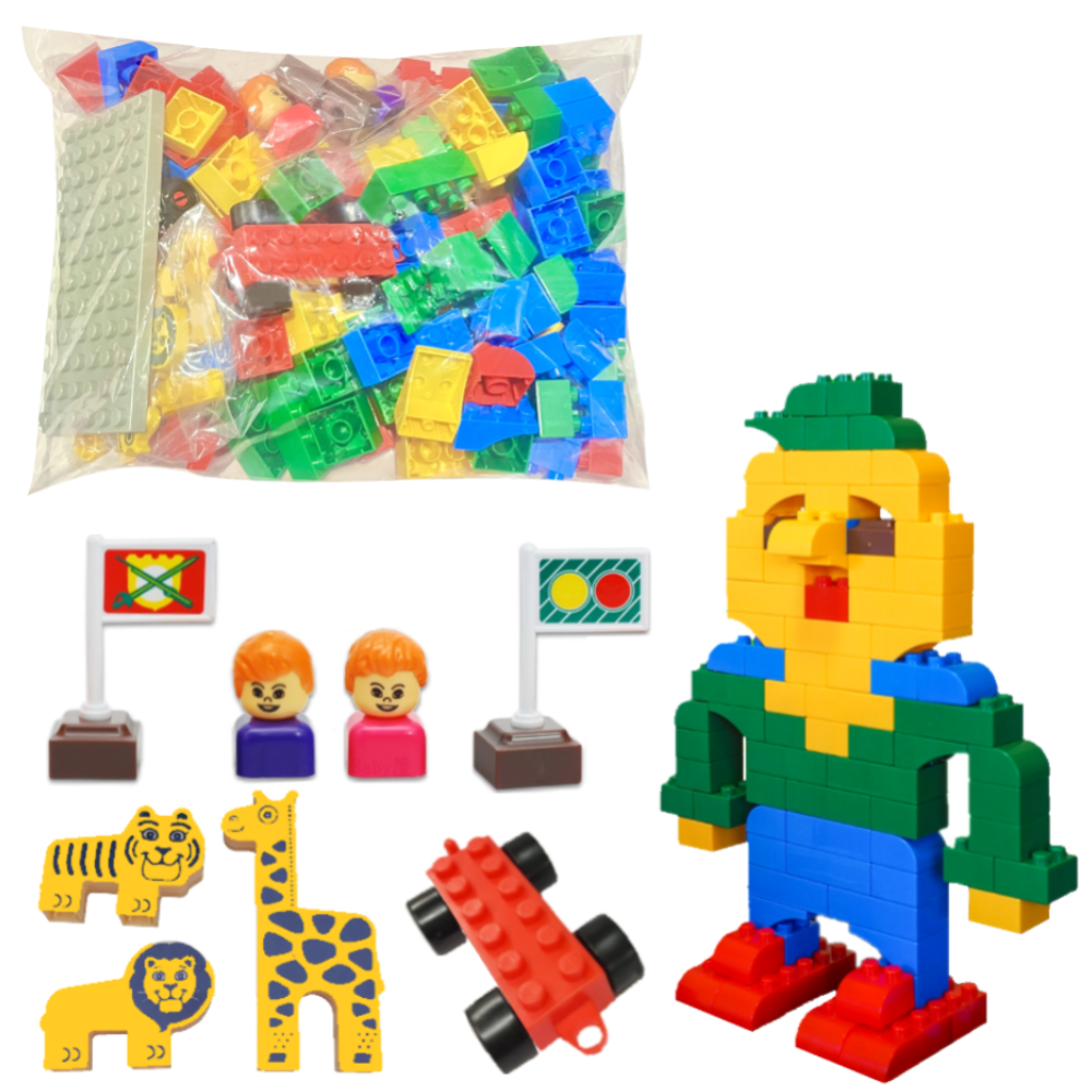 積木,大OK補充包,我高積木,OK積木,大顆粒積木,大積木,益智積木,附底板,ST安全玩具,台灣製造