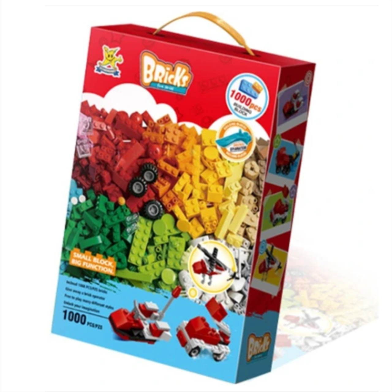 1000片積木消防系列2764-726