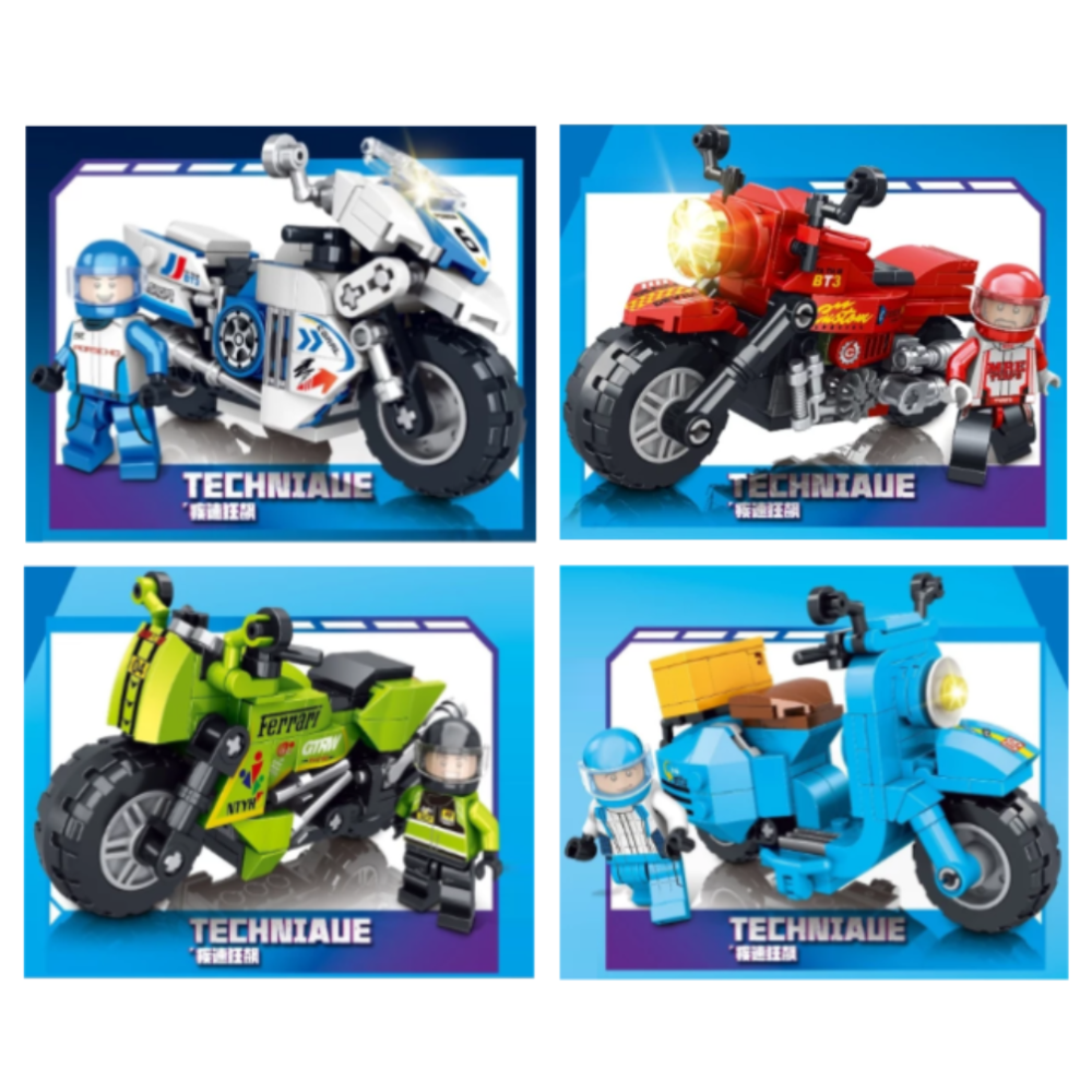 摩托車積木 2909-170