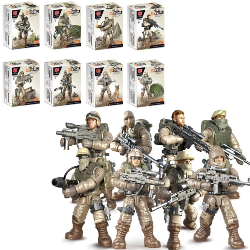 八款軍事積木 2933-631