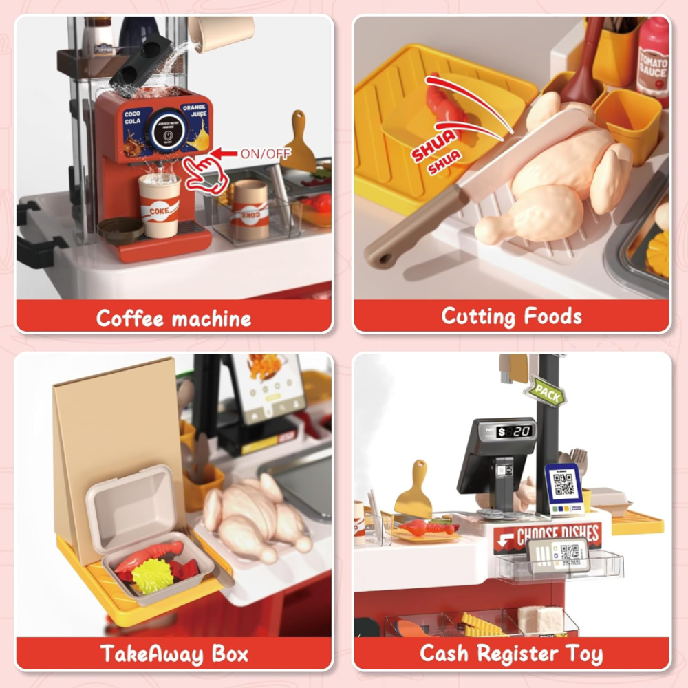 速食漢堡炸雞餐檯 2963-452