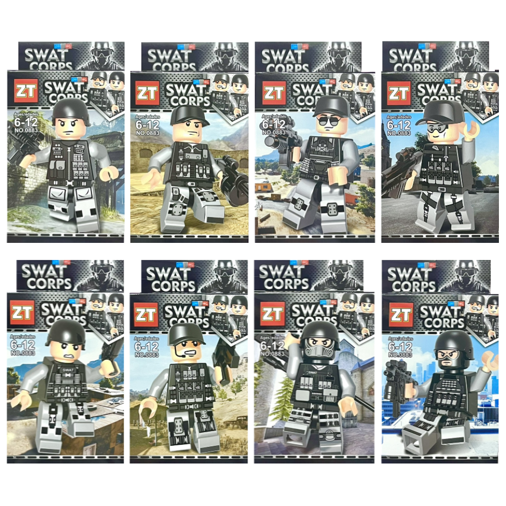 警察人偶公仔積木 2940-352