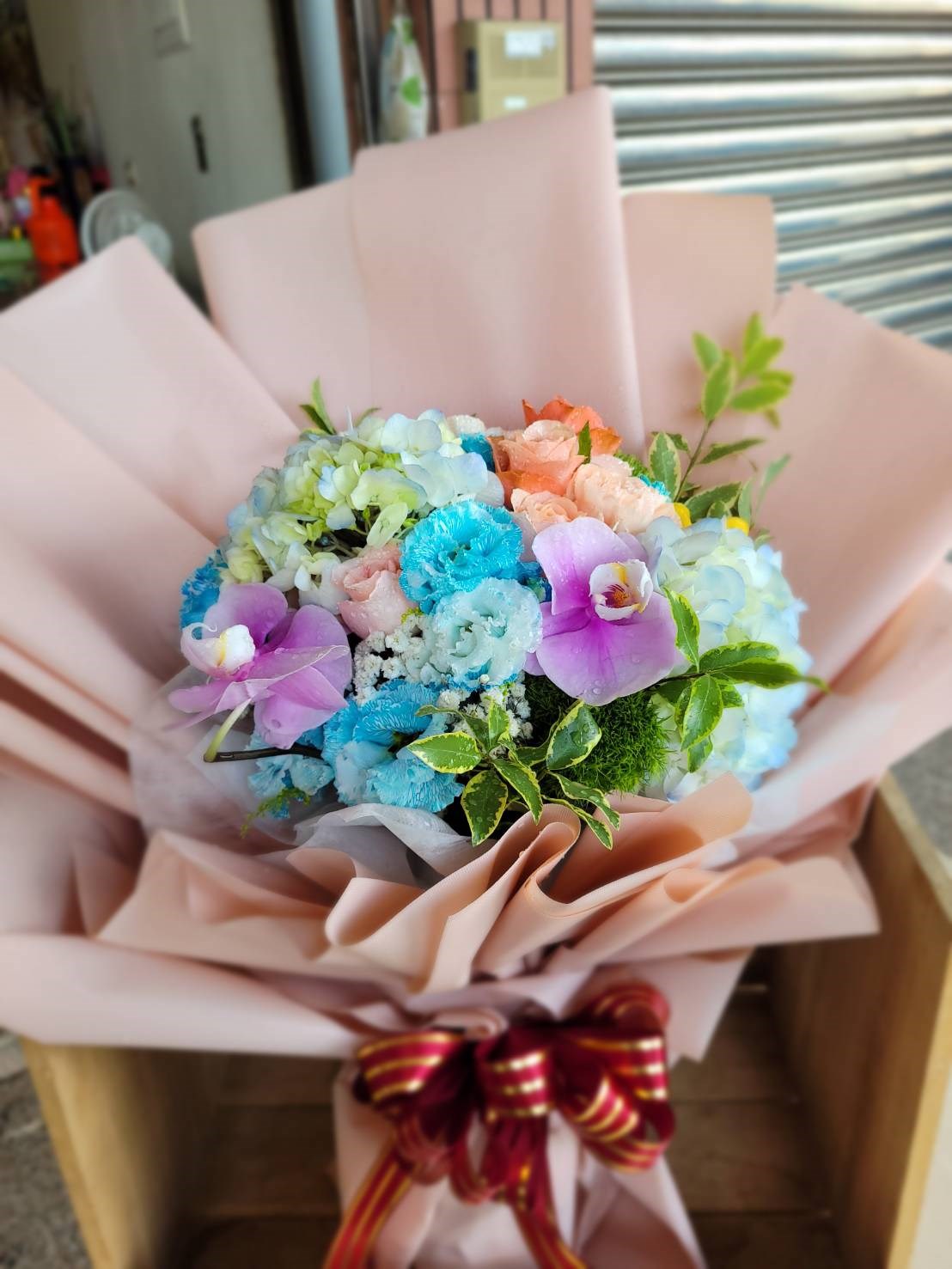 傳遞幸福花束