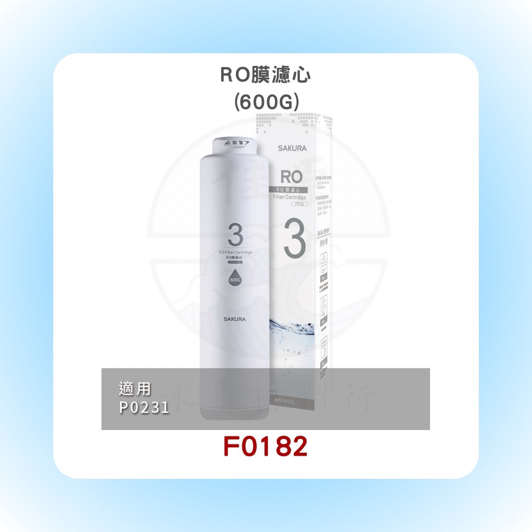 SAKURA櫻花  RO膜濾心(600G)