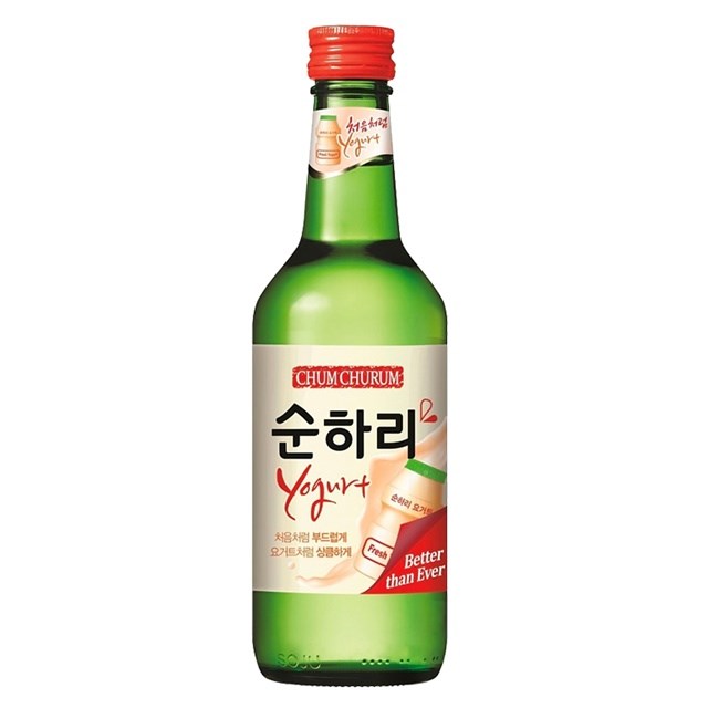 韓國初飲初樂優格燒酒