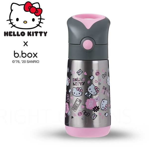 b.box Kitty不鏽鋼吸管保冷杯