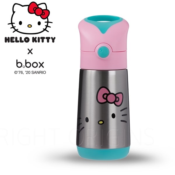 b.box Kitty不鏽鋼吸管保冷杯