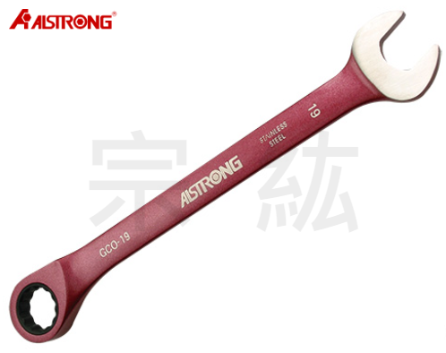 GCO 不鏽鋼棘輪梅開板手