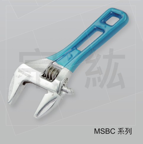 MSBC 膠柄輕量型極短型大開口板手