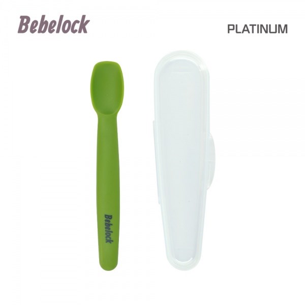 BeBeLock 離乳餵食軟湯匙(附盒)