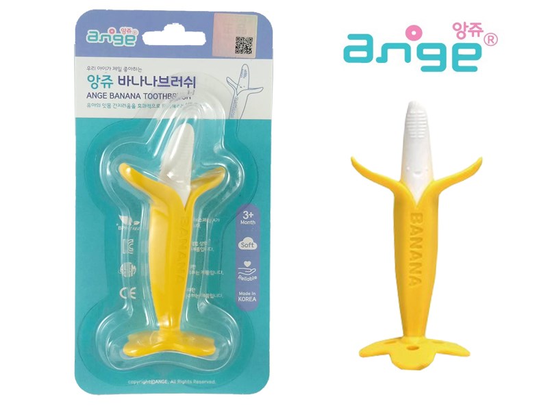 韓國ANGE 寶寶香蕉ST 固齒乳牙刷(小) 