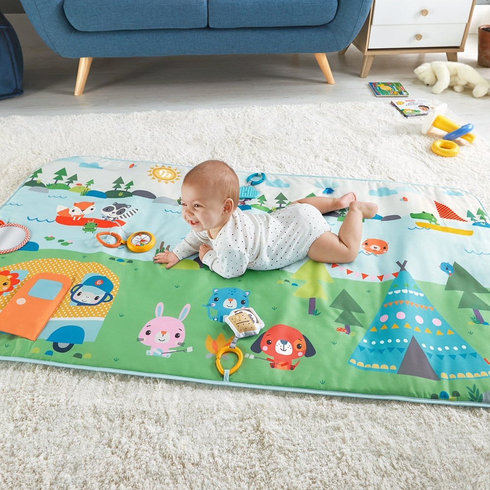 Fisher-Price 費雪 加大版冒險之旅遊戲墊 