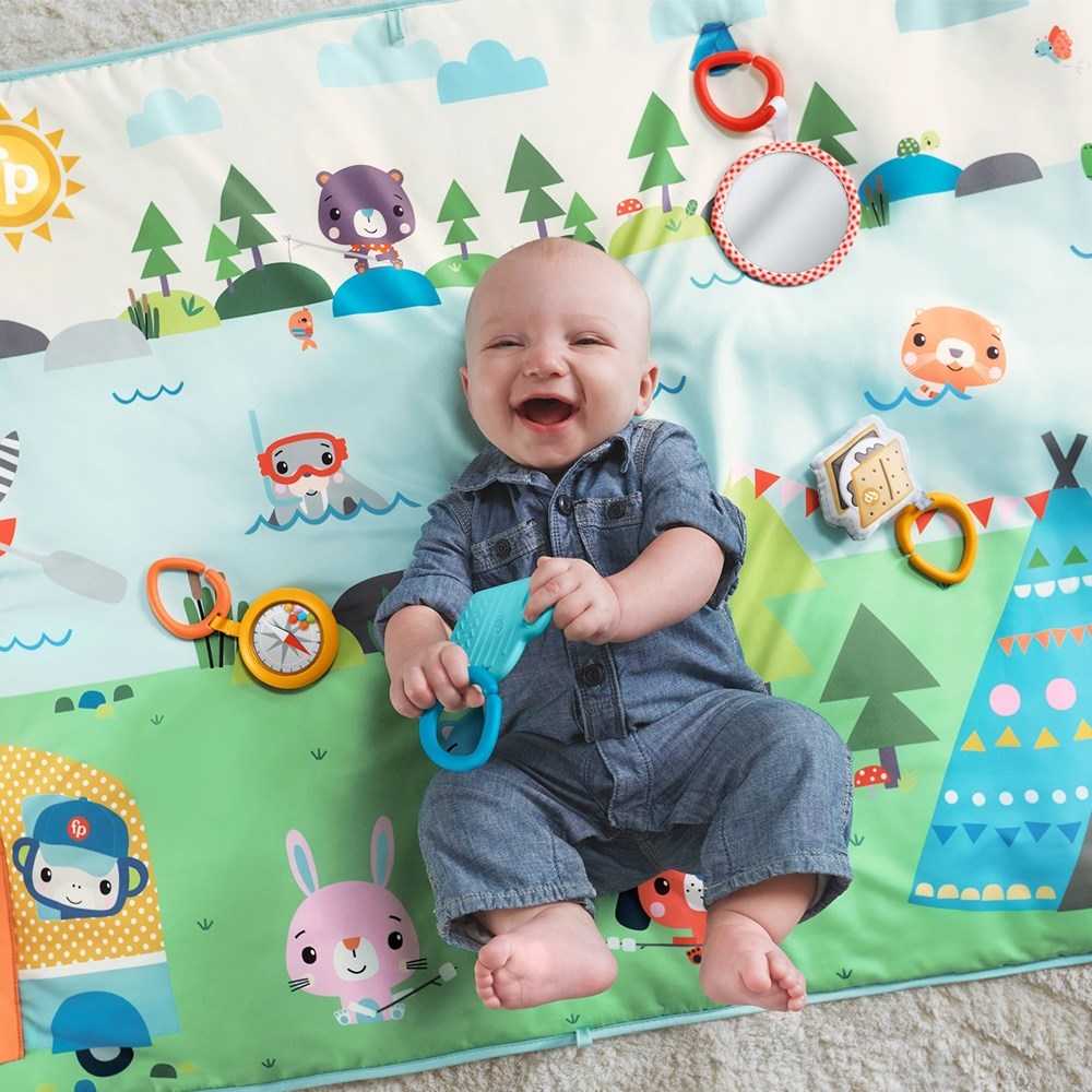 Fisher-Price 費雪 加大版冒險之旅遊戲墊 