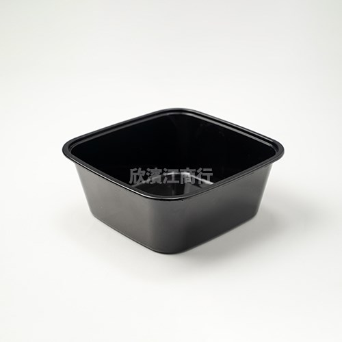 【PP】1000ml 方形餐盒 美式外帶盒