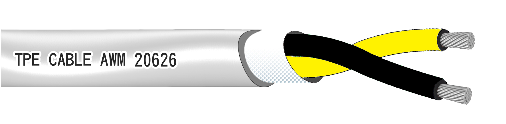 8.7 UL20626 21002 20841 TPE(MPPE) CABLE 環保無鹵電纜