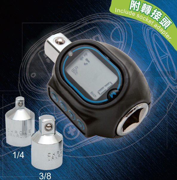TWA-234 3合1數位式扭力轉換器