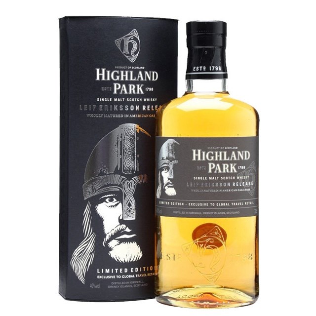 高原騎士維京人面具單一純麥威士忌HIGHLAND PARK LEIF ERIKSSON SINGLE MALT SCOTCH WHISKY