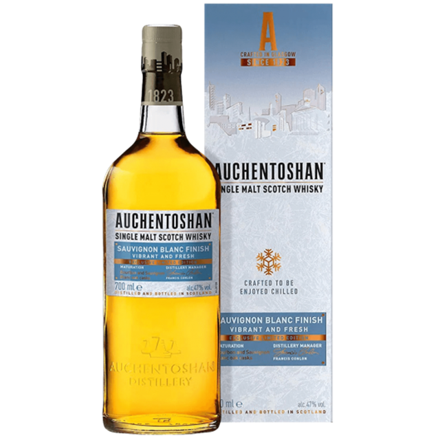 歐肯特軒白蘇維濃桶單一麥芽威士忌Auchentoshan Single Malt Scotch Whisky Sauvignon Blanc Finish