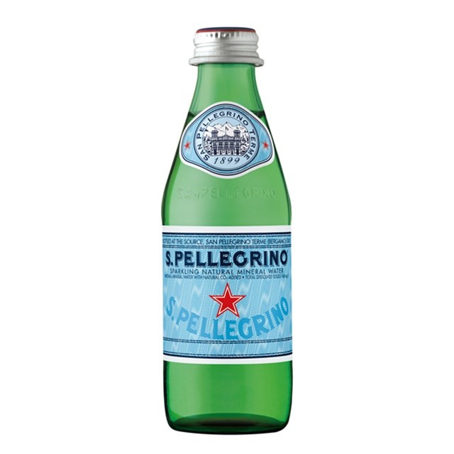 聖沛黎洛天然氣泡礦泉水250ml玻璃瓶SAN PELLEGRINO SPARKLING WATER