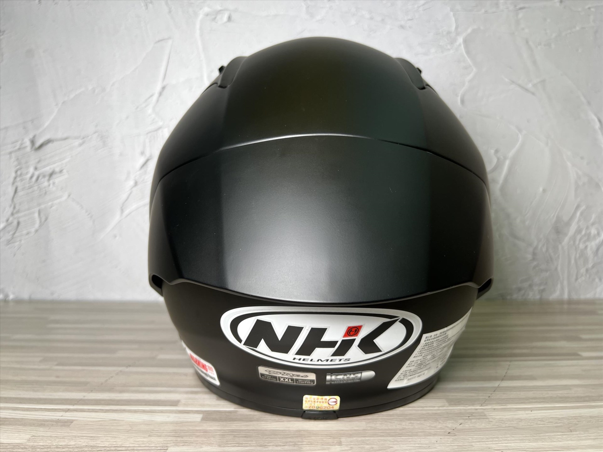《遠古騎士》NHK GP-R Tech 素色 消光黑 選手帽 全罩式安全帽 