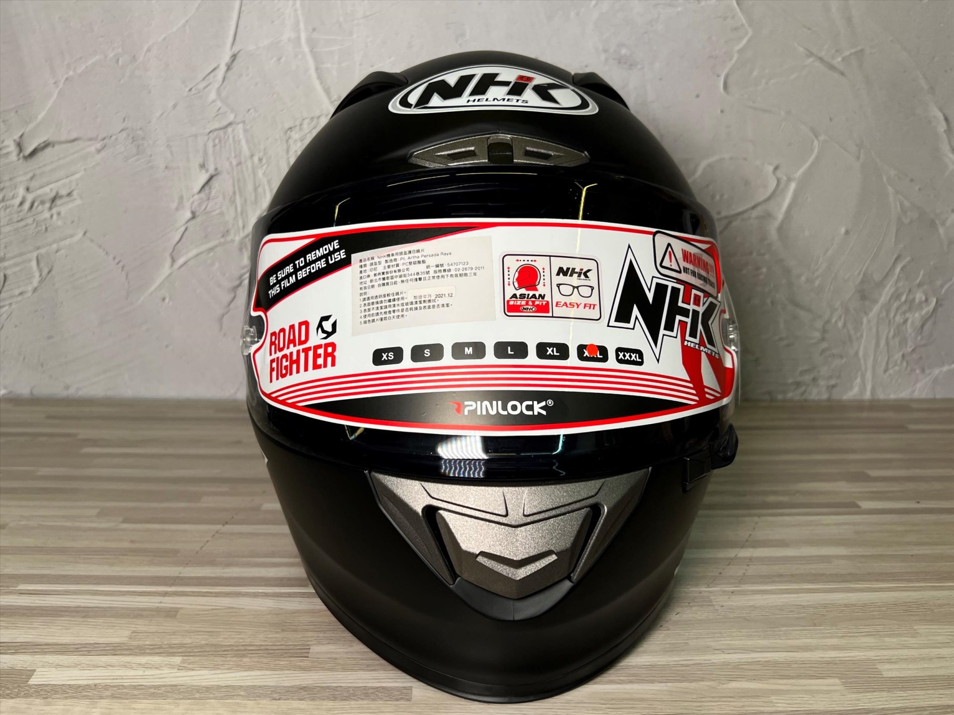 《遠古騎士》NHK GP-R Tech 素色 消光黑 選手帽 全罩式安全帽 