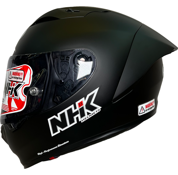 《遠古騎士》NHK GP-R Tech 素色 消光黑 選手帽 全罩式安全帽 