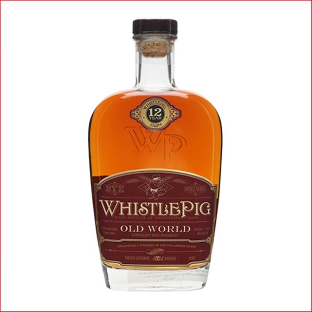 口哨豬12年馬德拉桶裸麥威士忌 WHISTLE PIG 12 YEARS STRAIGHT RYE WHISKY MADEIRA CASK