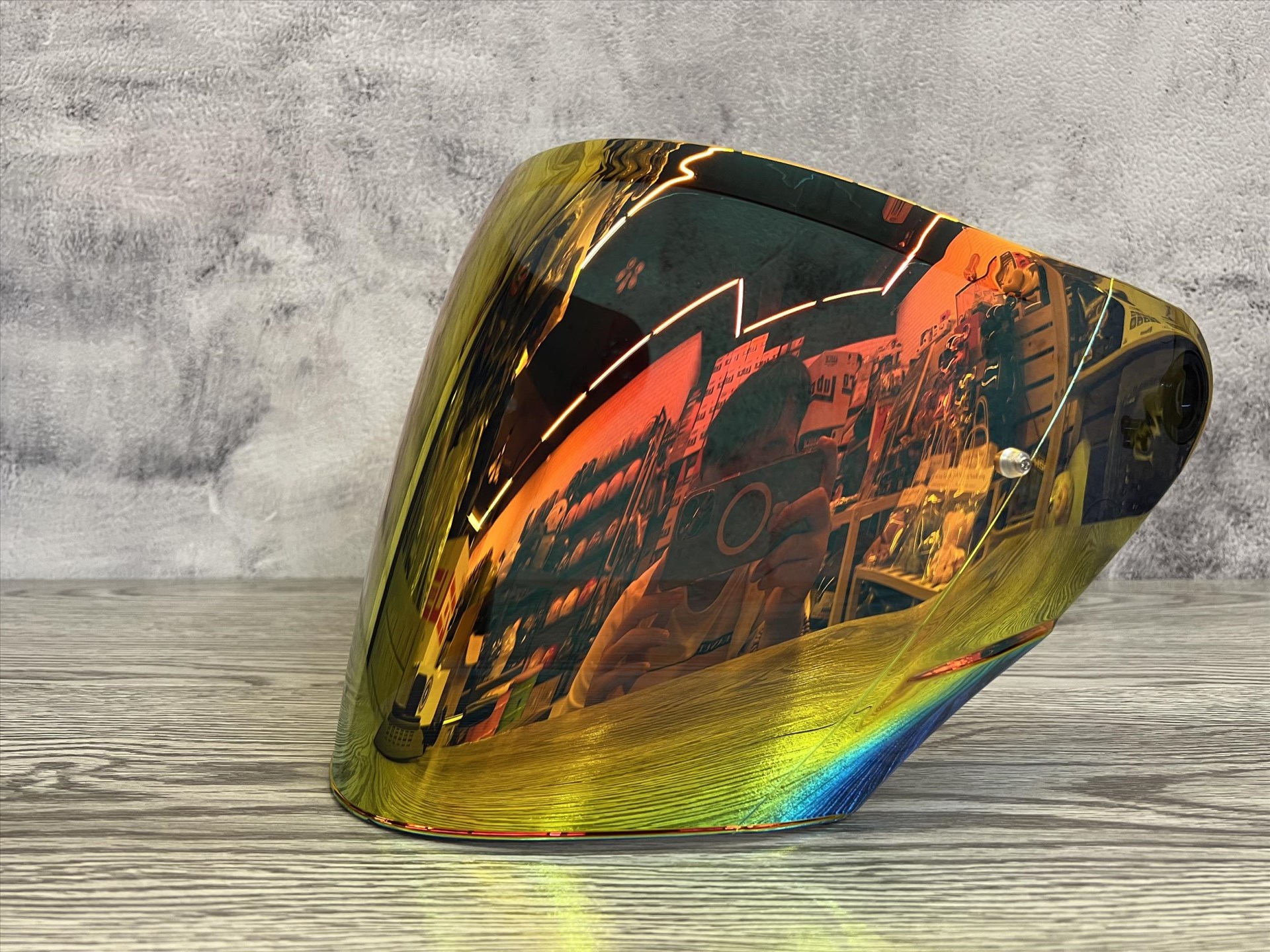 《遠古騎士》KYT NFJ 多層膜電鍍紅 半罩原廠專用鏡片 抗UV400 耐磨抗刮 KYT 安全帽鏡片