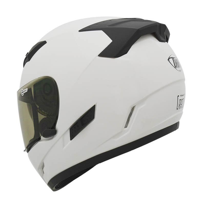 《遠古騎士》THH TS-80N 珍珠白 內墨鏡 全拆洗 輕量 全罩 安全帽 雙D扣