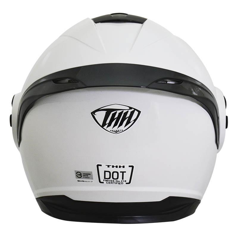 《遠古騎士》THH T-797N 素色 亮白 內墨鏡 可樂帽 安全帽 全可拆