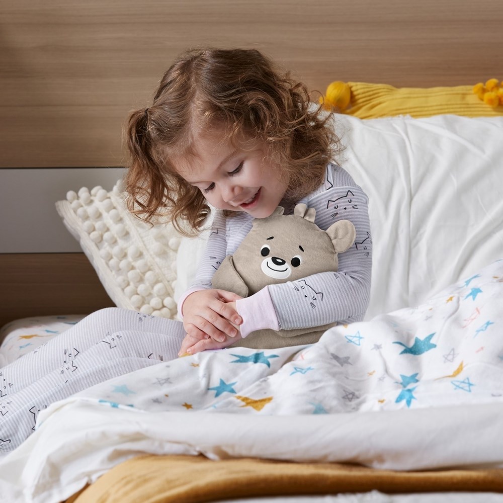 奇哥 Fisher price 費雪 安撫小熊奶瓶投影夜燈