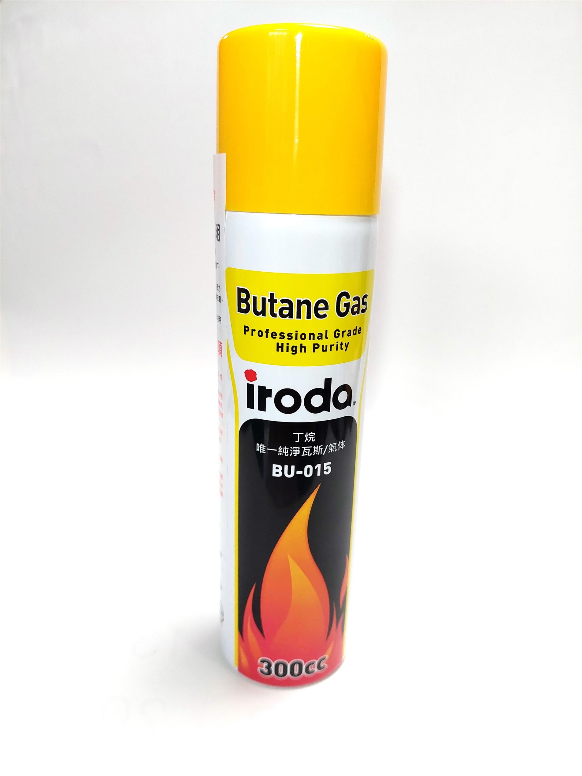 iroda 愛烙達 純淨瓦斯 高純度瓦斯 補充用 補充罐 300 c.c. 高級丁烷 BU-015 