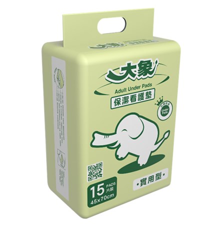 大象看護墊-45x70 cm (15片x12包)