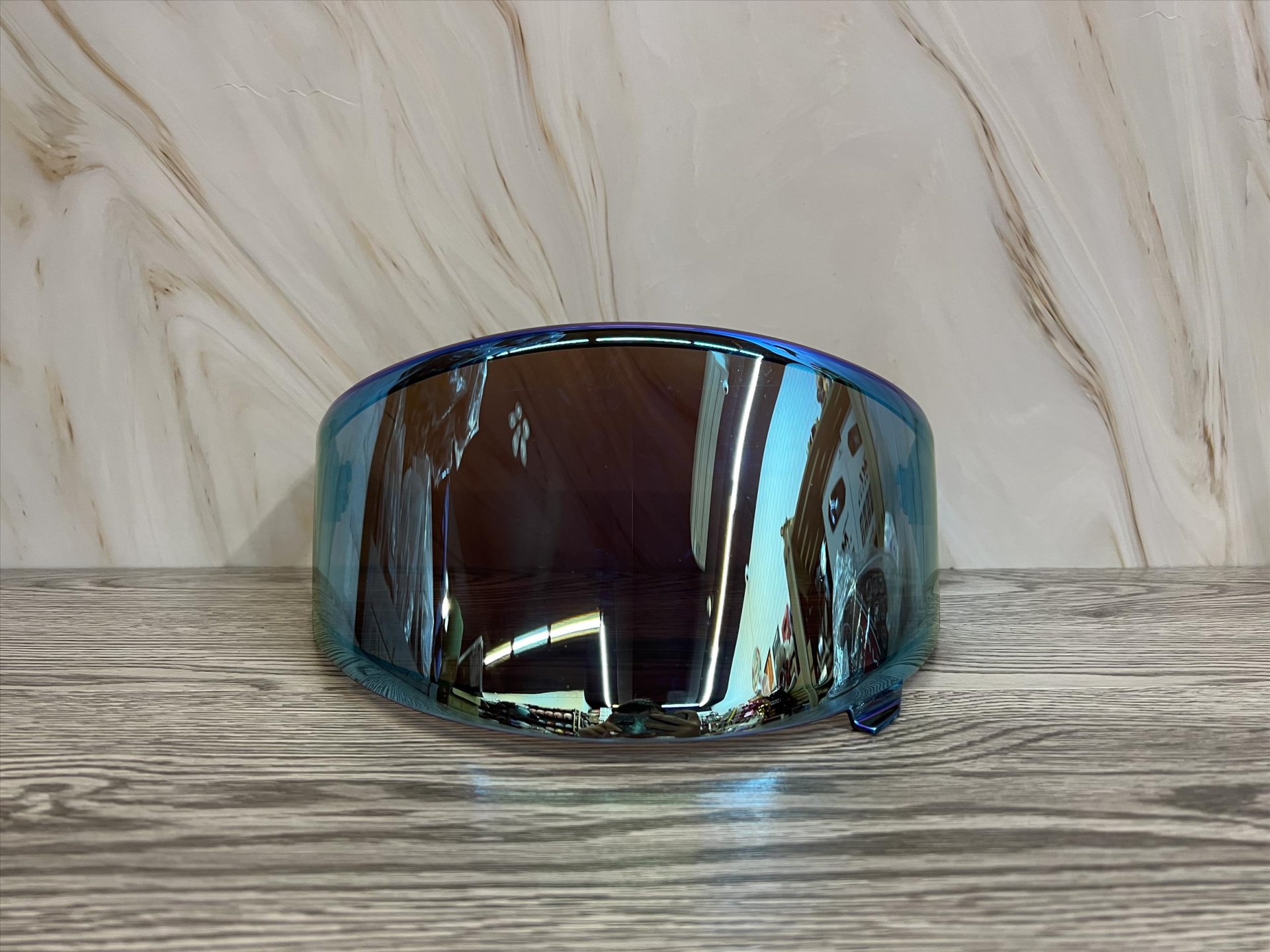 《遠古騎士》KYT NFR NXR NZR 多層膜電鍍藍 抗UV400 耐磨抗刮 副廠安全帽專用鏡片