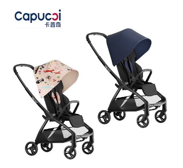 Capucci卡普奇 美國 雙向旗艦 自動收合推車 夢行者LITE
