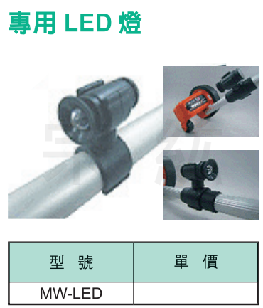 MW-LED 測量輪專用LED燈