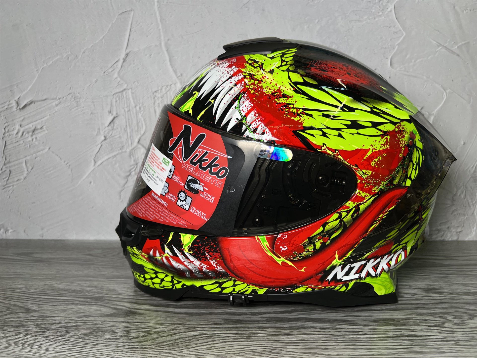 《遠古騎士》Nikko N-806 II Re暴君 夜厄魔 特殊變異色 全罩 內鏡片安全帽 第二代