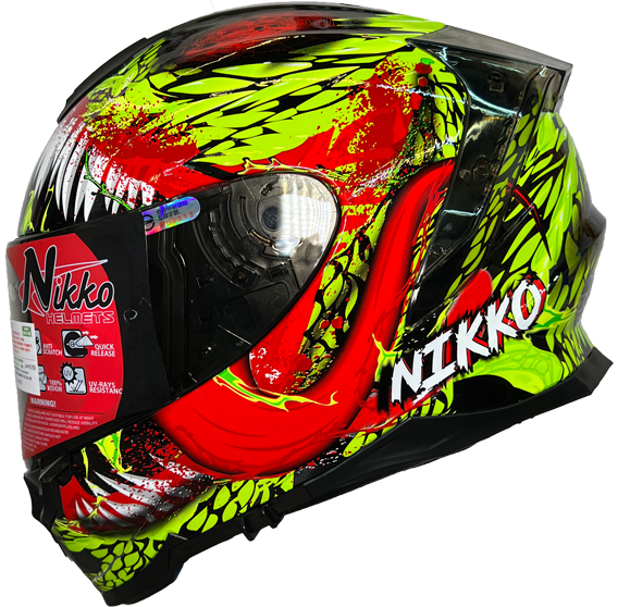《遠古騎士》Nikko N-806 II Re暴君 夜厄魔 特殊變異色 全罩 內鏡片安全帽 第二代
